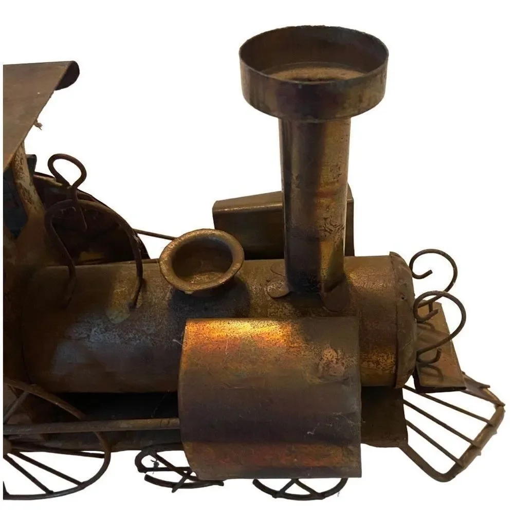 HTC Tin Old Steam Engine Music Box - Plays: “ Chatta Nooga Choo Choo”